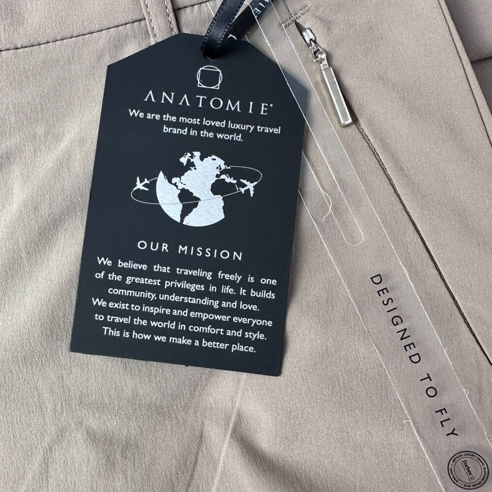 Anatomie Straight Leg Pants in Taupe - Picture 8 of 16